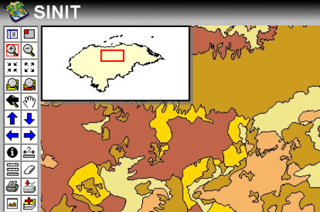 sinit δασικός χάρτης ονδούρας