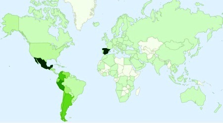 Estatísticas do tráfico hispánico