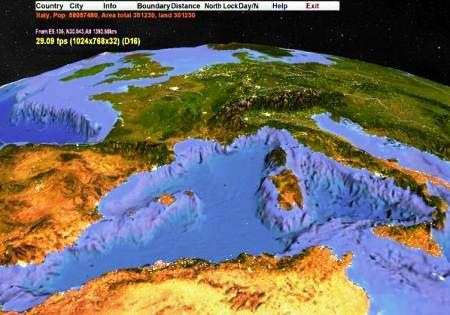 แผนที่โลก 3 มิติ แผนที่เพื่อการศึกษา – Geofumed – GIS – CAD – แหล่ง ...