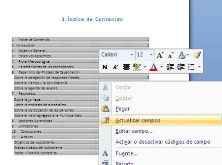 Como Hacer Un Indice Automatico Con Microsoft Word Geofumadas