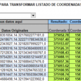 ZC-053 Plantilla Excel para convertir coordenadas geográficas de Google Earth (X,Y,Z) a UTM, y enviarla a AutoCAD.