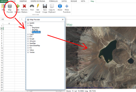 ZC-153 Convertir coordenadas UTM a geográficas y desplegarlas en un mapa dentro de Excel - Image 3